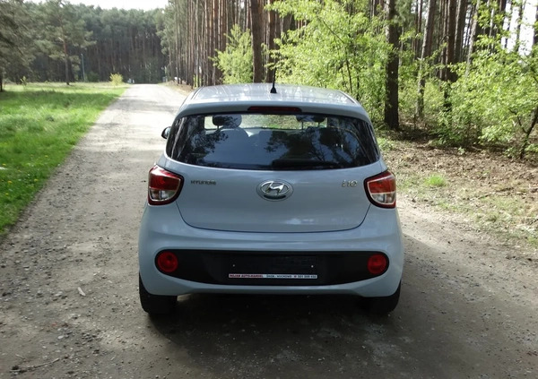 Hyundai i10 cena 38900 przebieg: 81163, rok produkcji 2018 z Zduny małe 79